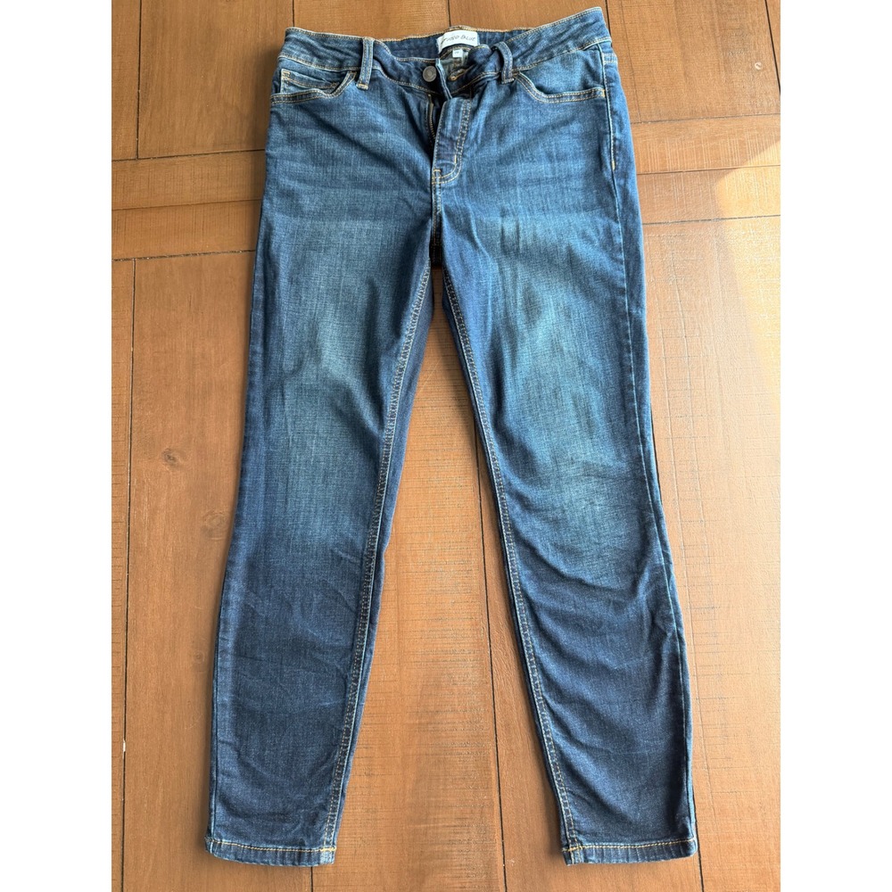 Studio Blue Womens Skinny‎ Jeans Dark Wash Petite Size 29P
